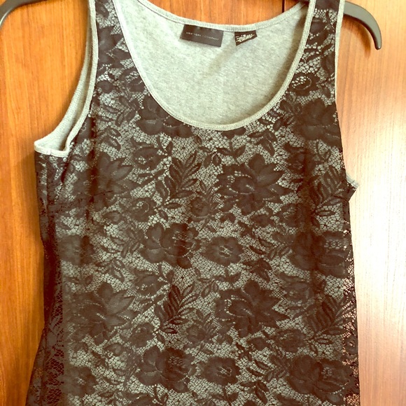 New York & Company Tops - NEW YORK & CO Lace Tank Top